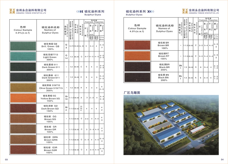 硫化染料系列